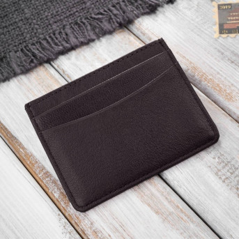 Zestaw prezentowy dla niego portfel męski skórzany T-67 i etui na karty T-151 ZUP-147-BR