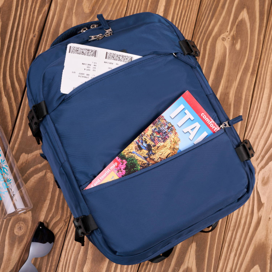 Plecak podróżny do samolotu wielofunkcyjny Paolo Peruzzi AS-01-NV