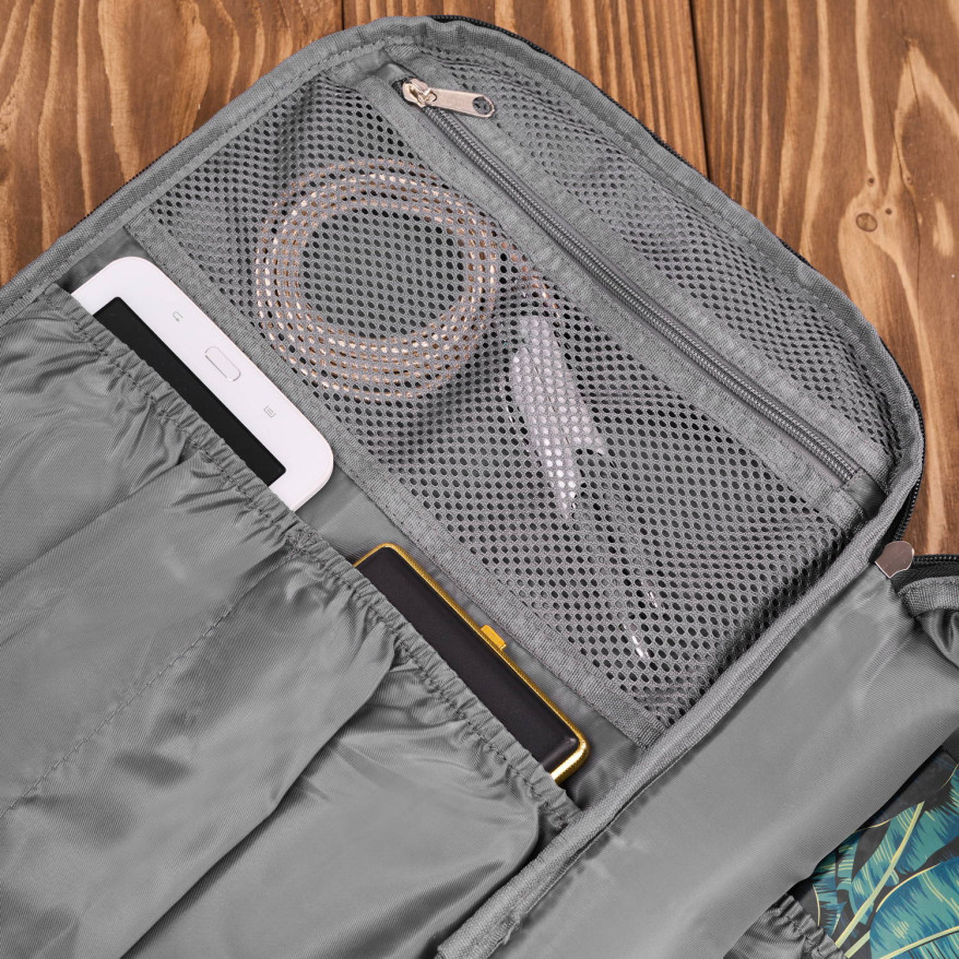 Plecak podróżny do samolotu wielofunkcyjny Paolo Peruzzi AS-01-BL