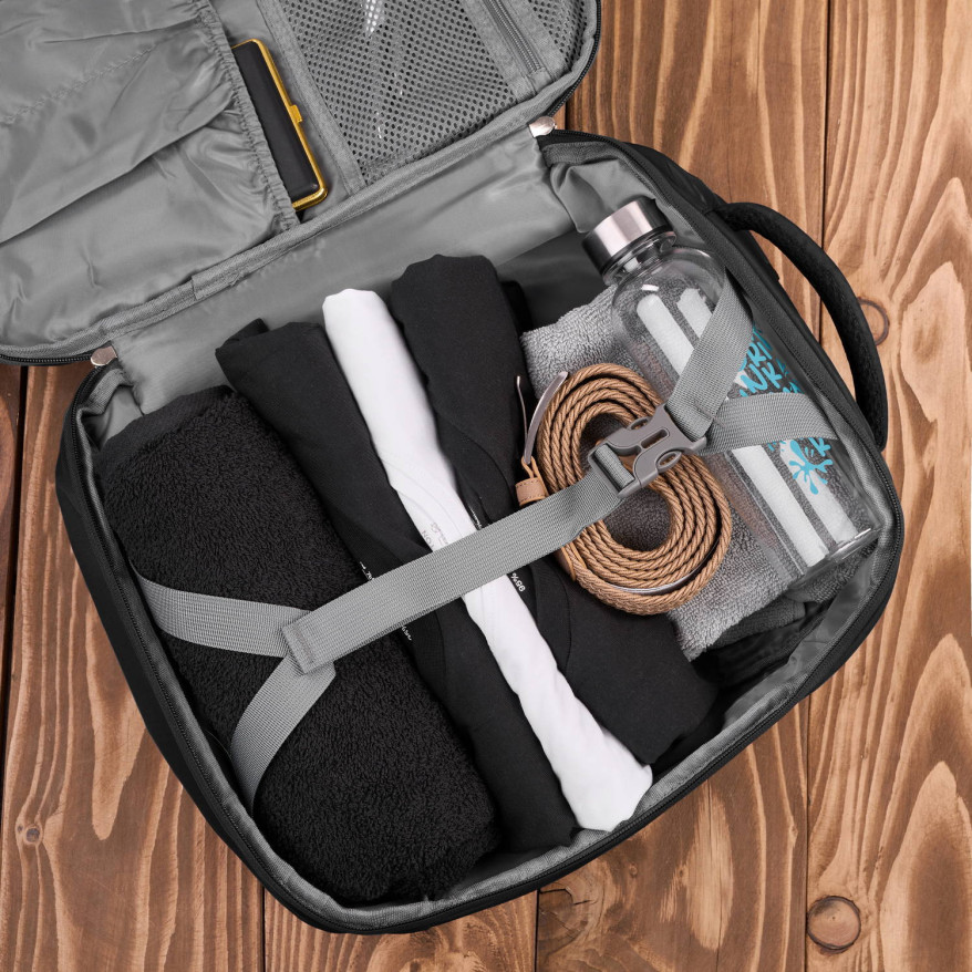 Plecak podróżny do samolotu wielofunkcyjny Paolo Peruzzi AS-01-BL