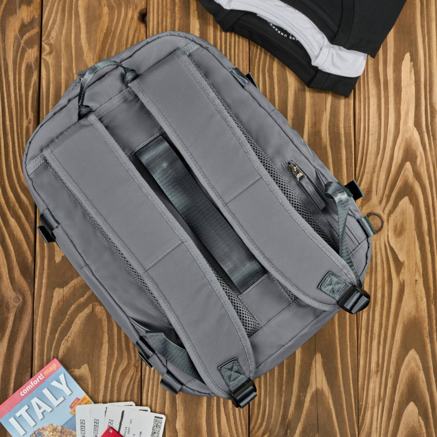Plecak podróżny do samolotu wielofunkcyjny Paolo Peruzzi AS-01-GR