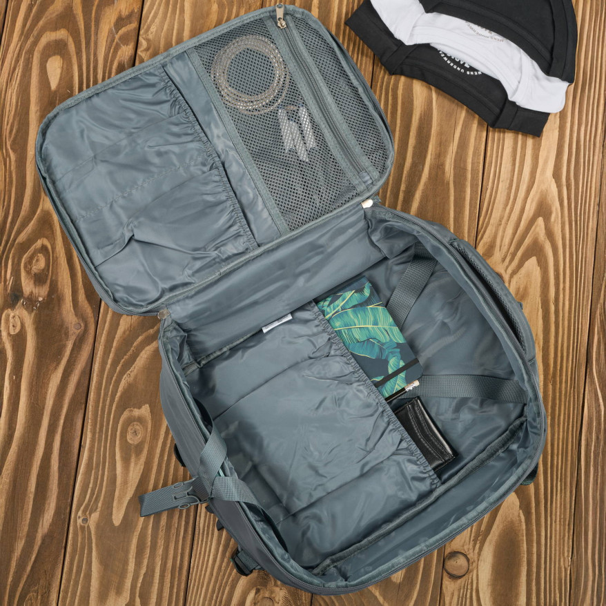 Plecak podróżny do samolotu wielofunkcyjny Paolo Peruzzi AS-01-GR