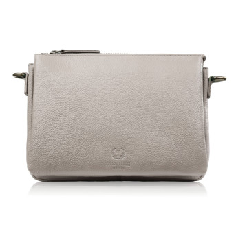 torebka damska na ramię skórzana kremowa Paolo Peruzzi IM-04-CR