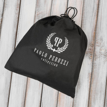 Torebka damska skórzana listonoszka ze skóry licowej modna brązowa Paolo Peruzzi KV-06-BR