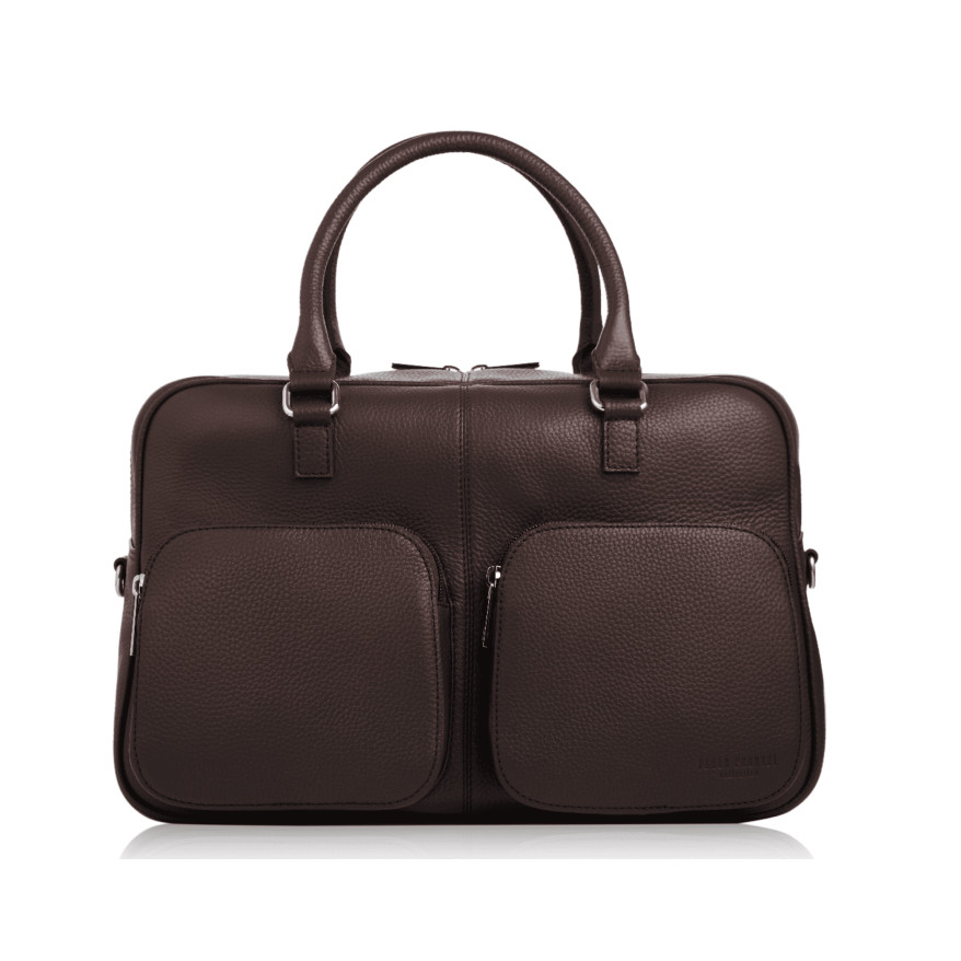 TOREBKA DAMSKA PODRÓŻNA SKÓRZANA DO RĘKI I NA RAMIĘ PAOLO PERUZZI IN-60-BR