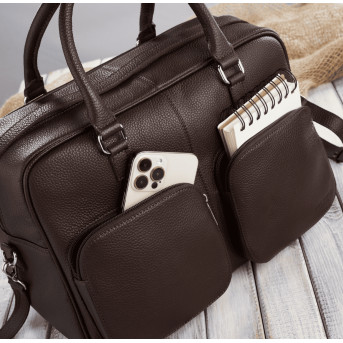 TOREBKA DAMSKA PODRÓŻNA SKÓRZANA DO RĘKI I NA RAMIĘ PAOLO PERUZZI IN-60-BR