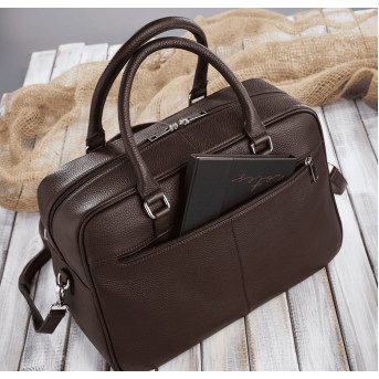 TOREBKA DAMSKA PODRÓŻNA SKÓRZANA DO RĘKI I NA RAMIĘ PAOLO PERUZZI IN-60-BR