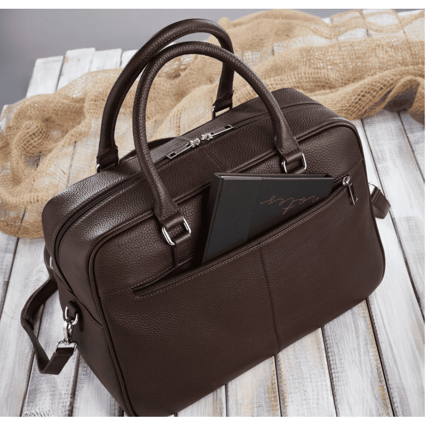 TOREBKA DAMSKA PODRÓŻNA SKÓRZANA DO RĘKI I NA RAMIĘ PAOLO PERUZZI IN-60-BR