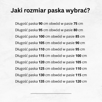 Pasek damski skórzany zielony 90 cm ze złotą klamrą | Paolo Peruzzi PG-11-GZ-90