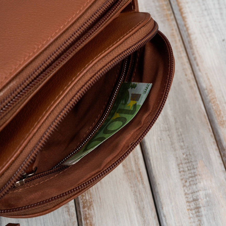 Mała torebka damska skórzana na ramię crossbody modna letnia Paolo Peruzzi AY-25-CG