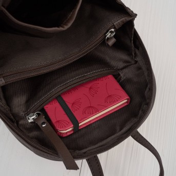 Plecak damski skórzany miejski mały czarny elegancki