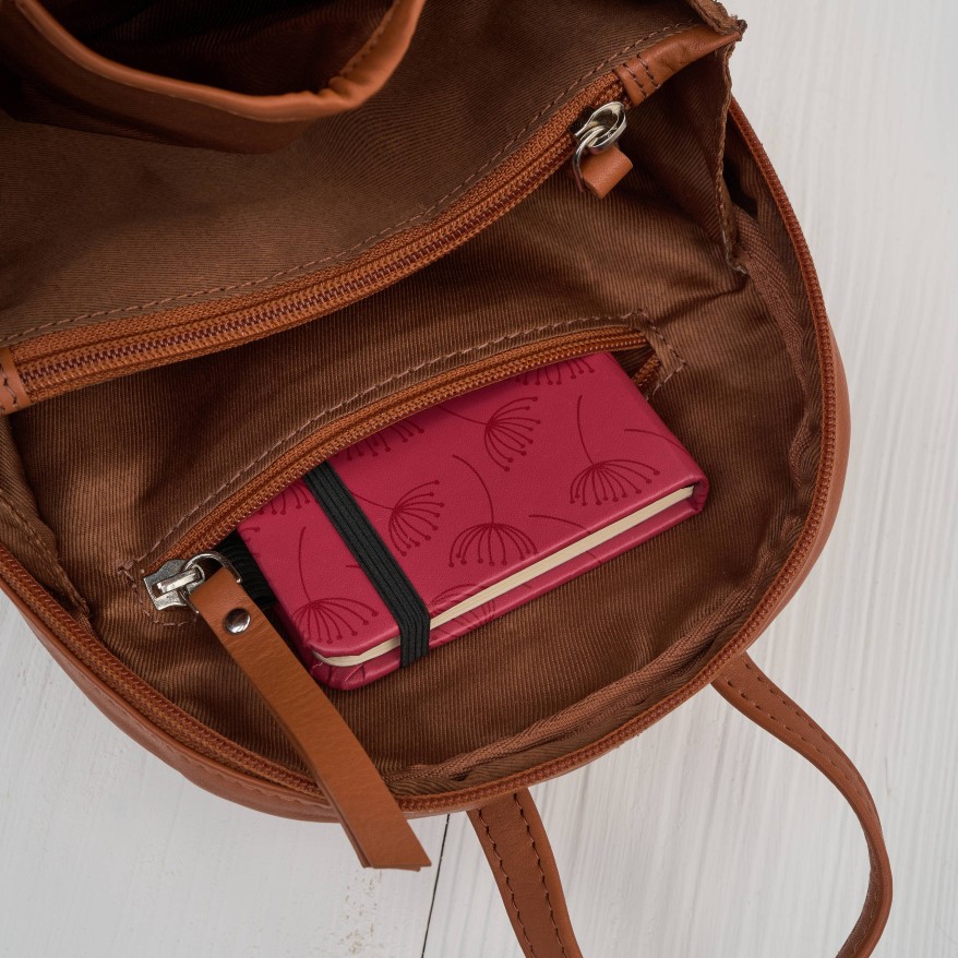 Plecak damski skórzany miejski mały czarny elegancki