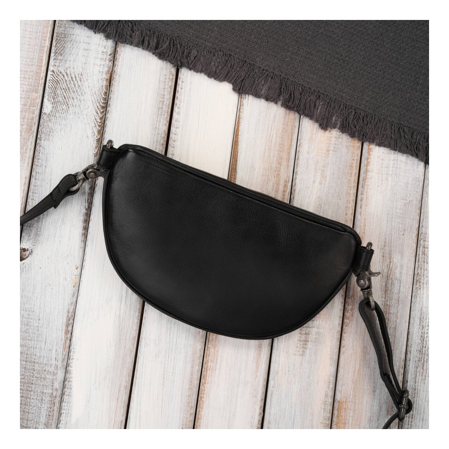 Zestaw prezentowy plecak skórzany i saszetka nerka damska Paolo Peruzzi