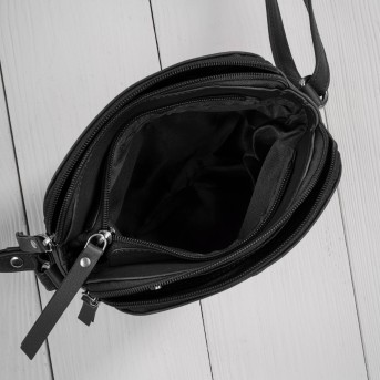 Mała torebka damska skórzana na ramię crossbody modna letnia Paolo Peruzzi AY-25-BL