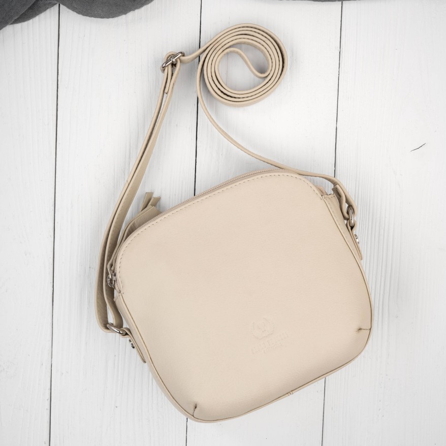 Mała torebka damska skórzana na ramię crossbody modna letnia Paolo Peruzzi AY-25-BG