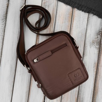 Stylowy zestaw męski Paolo Peruzzi – skórzana saszetka na ramię oraz eleganckie etui na karty.