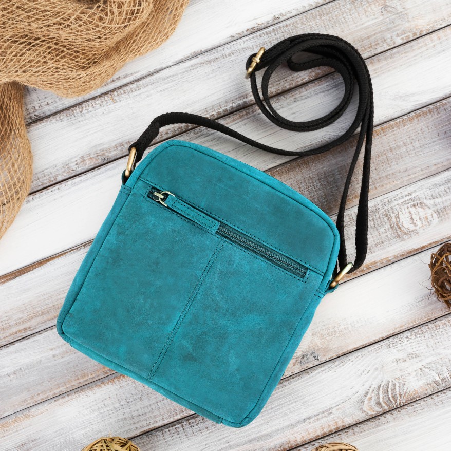 Plecaczek damski skórzany T-18-HGR i listonoszka damska na ramię T-63-GR zestaw prezentowy vintage ZUP-115-GR