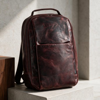 Plecak skórzany Paolo Peruzzi SL-15-CG na laptopa 15,6″