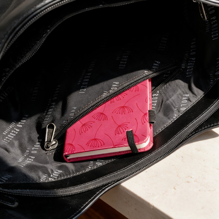 Skórzana Torebka Damska Shopper A4 Paolo Peruzzi SL-45-BL Czarna
