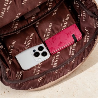 Plecak męski na laptopa Paolo Peruzzi SL-51-CNV canvas skóra