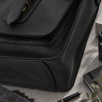 Torba męska na laptopa 15,6 czarna Paolo Peruzzi MT-04-BL