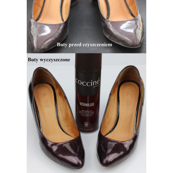 SPRAY DO SKÓR LAKIEROWANYCH CZYŚCI I NABŁYSZCZA COCCINE VERNILUX 250ml 99976