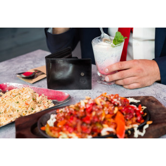 Portfel męski skórzany Paolo Peruzzi z patką