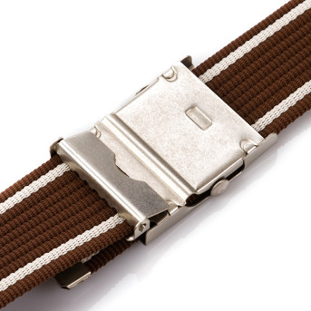 PASEK MĘSKI PAOLO PERUZZI PARCIANY BRĄZ PW-01-125CM