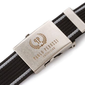 MOCNY PASEK MĘSKI PAOLO PERUZZI PARCIANY PW-05-PP-115CM