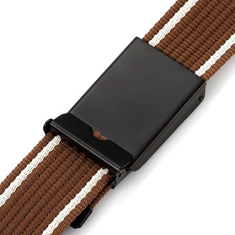 BRĄZOWY PASEK MĘSKI PAOLO PERUZZI PW-08-PP-115CM