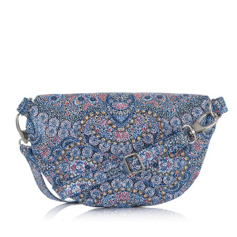 DAMSKA SASZETKA NERKA PAOLO PERUZZI SKÓRZANA Z-15-K