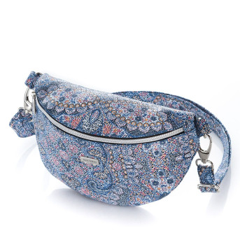 DAMSKA SASZETKA NERKA PAOLO PERUZZI SKÓRZANA Z-15-K