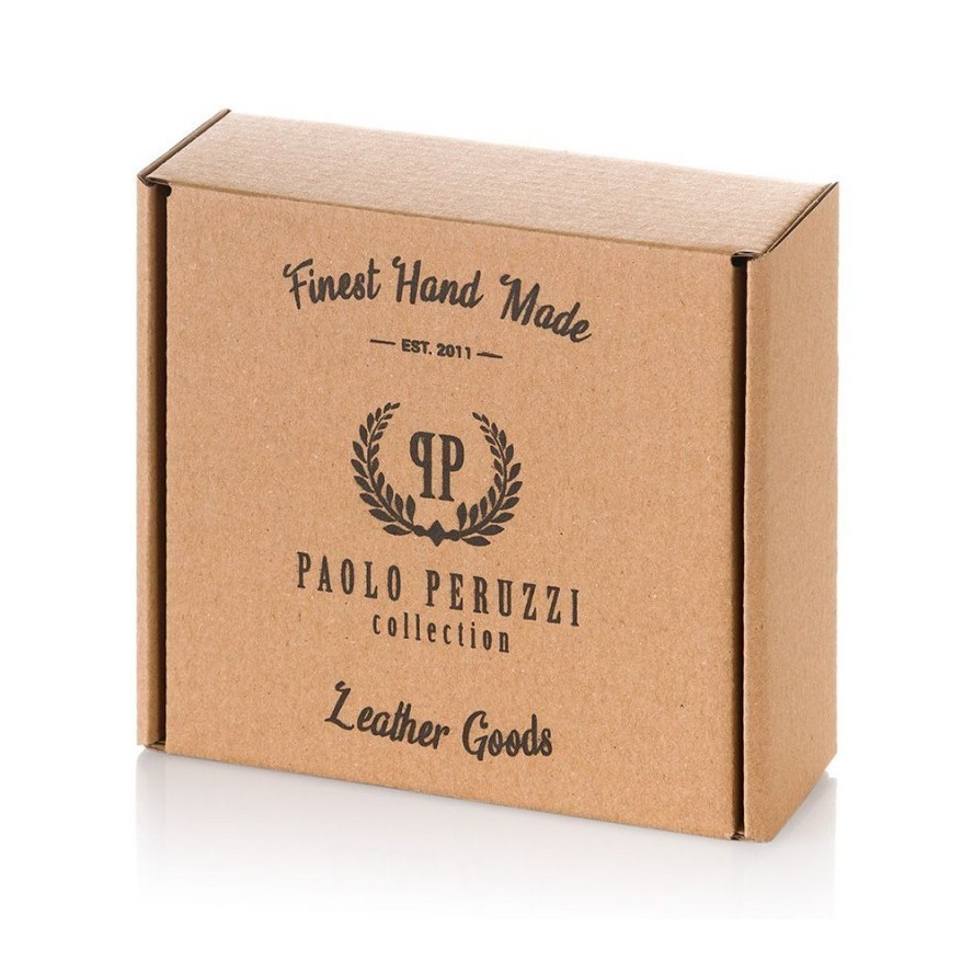 PORTFEL MĘSKI SKÓRZANY PAOLO PERUZZI RFID IN-14-BLU