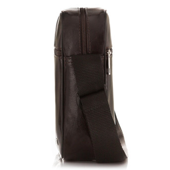 SASZETKA MĘSKA NA RAMIĘ SKÓRZANA PAOLO PERUZZI Z-17-BR