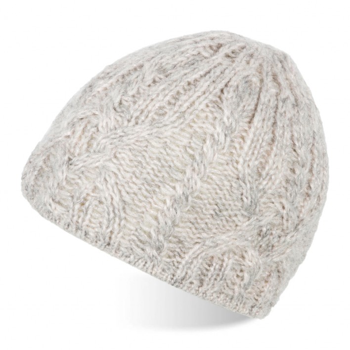 Czapka damska z wełną